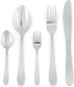 Bestekset 12 Persoons - 72-delig - Vaatwasserbestendig - Edelstaal - Roestvrijstaal 11 Bestekset 12 Persoons - 72-delig - Vaatwasserbestendig - Edelstaal - Roestvrijstaal -Merkloos Winkel 1014x1200 2