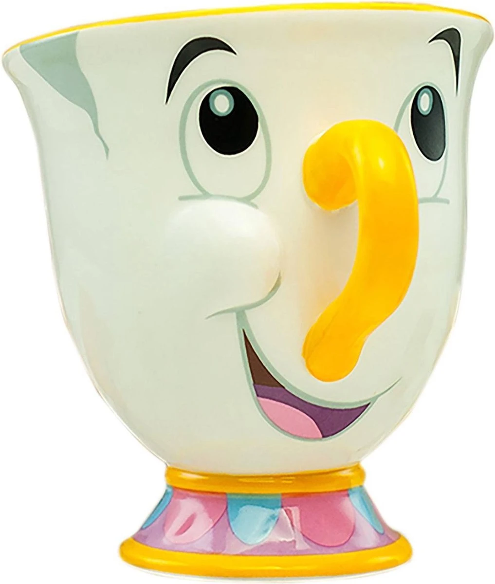 Disney Beauty En The Beast - Chip - Mok 3 Disney Beauty En The Beast - Chip - Mok