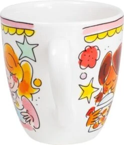 Blond Amsterdam Even Bijkletsen Mini Mok - Roze Rand -Merkloos Winkel 1027x1200 11