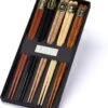 Merkloos Chopsticks - 5 Paar - Beukenhout - Sushi Giftset -Merkloos Winkel 1035x1200 1
