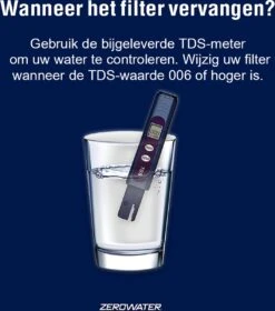 ZeroWater - 5,4 Liter - Waterkan Met TDS Meter 20 ZeroWater - 5,4 Liter - Waterkan Met TDS Meter -Merkloos Winkel 1058x1200