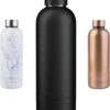 TIGR Minimalist - Drinkfles - Thermosfles - RVS - 500ml - Zwart - Black Edition -Merkloos Winkel 1059x1200