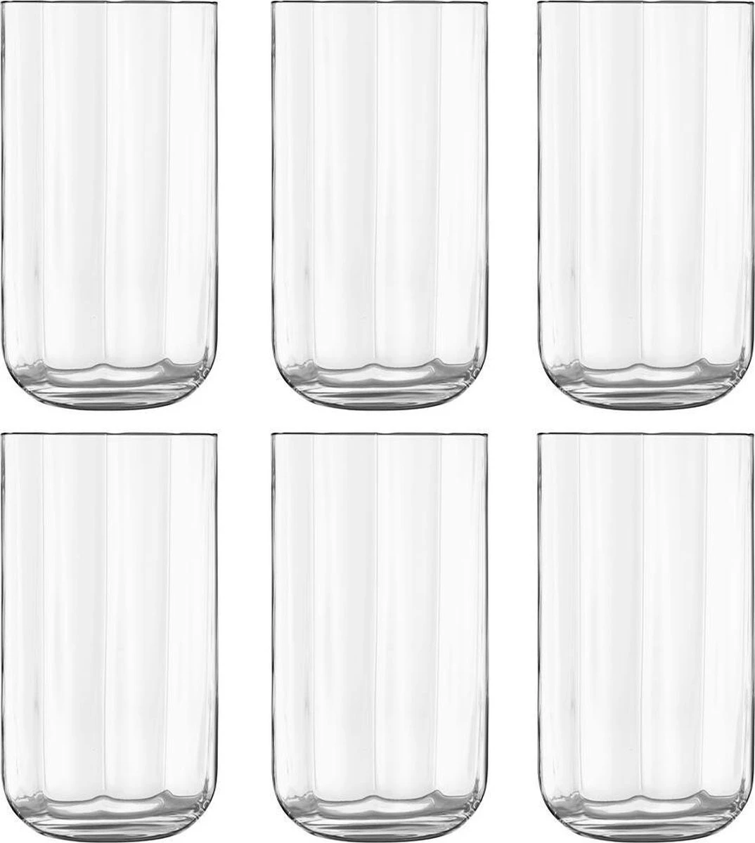 Luigi Bormioli Jazz - Longdrinkglas - 45cl - 6 Stuks 3 Luigi Bormioli Jazz - Longdrinkglas - 45cl - 6 Stuks
