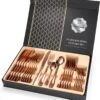 24-delig Luxe Roségoudkleurig Bestekset - RVS - Voor 6 Personen - Familie-set - Elegant Design 1 24-delig Luxe Roségoudkleurig Bestekset - RVS - Voor 6 Personen - Familie-set - Elegant Design -Merkloos Winkel 1095x1200