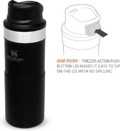 Stanley Trigger-Action Travel Mug 0.35L - Thermosfles - Matt Black -Merkloos Winkel 1096x1200 1