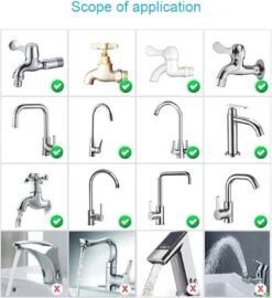 Waterfilter | Wit | Kraanwater Filter | Waterzuiveraar | Kraanfilter | Keuken | Badkamer -Merkloos Winkel 1096x1200