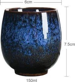 Simple Solutions Set Van 4 Koffiekopjes - Keramiek - Koffiebeker 150 Ml Zonder Oor - Mooi Cadeau Voor Man En Vrouw -Merkloos Winkel 1096x1200 4