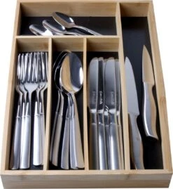 Houten Bestekbak/bestekhouder 36 X 26 Cm - Keukenlade/besteklade Inzetbakken -Merkloos Winkel 1100x1200 2