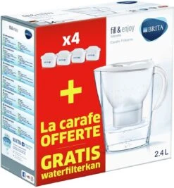 BRITA Waterfilterbundel Marella Cool White + 4 MAXTRA+ Filterpatronen -Merkloos Winkel 1110x1200