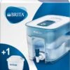BRITA - Waterfilterkan - Flow Cool - Blauw - 8,2L + 12 Pack MAXTRA+ Waterfilterpatronen - Voordeelverpakking -Merkloos Winkel 1112x1200