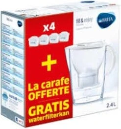 BRITA Waterfilterbundel Marella Cool White + 4 MAXTRA+ Filterpatronen -Merkloos Winkel 1122x1200