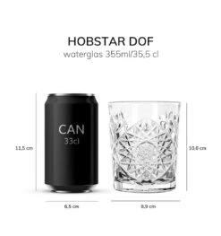 Libbey Drinkglas Hobstar - 355 Ml / 35,5 Cl - 6 Stuks - Vintage Design - Vaatwasserbestendig - Hoge Kwaliteit -Merkloos Winkel 1127x1200 2