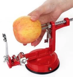 3-In-1 Appelmachine Rood - Appelboor, Appelschiller En Appelsnijder - Fruitsnijder - Groentesnijder - Klokhuis Verwijderaar - Fruitmachine - Keukenapparaat 12 3-In-1 Appelmachine Rood - Appelboor, Appelschiller En Appelsnijder - Fruitsnijder - Groentesnijder - Klokhuis Verwijderaar - Fruitmachine - Keukenapparaat -Merkloos Winkel 1134x1200 3