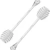 Merkloos 2x Honing Lepels Van Kunststof 17 Cm - Keukenbenodigdheden - Honinglepel/honingdipper - Lepel Voor Honing -Merkloos Winkel 1140x1200 1