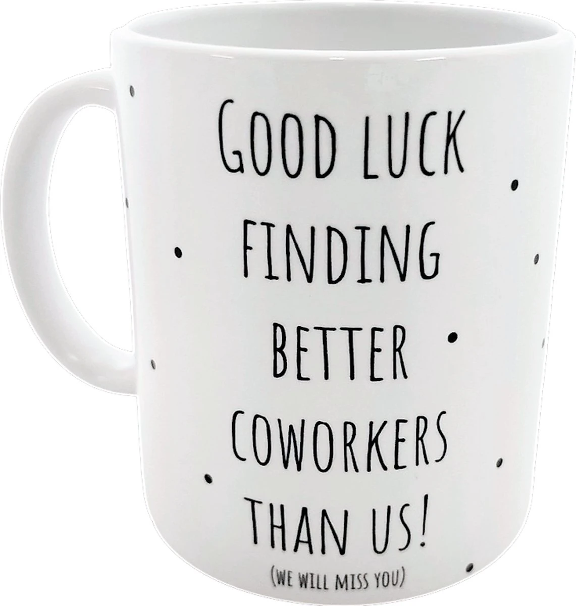 Merkloos Afscheidsmok | Afscheid Collega | Koffiemok | Mok 300 Ml | Mok | Keramische Mok 4 Merkloos Afscheidsmok | Afscheid Collega | Koffiemok | Mok 300 Ml | Mok | Keramische Mok - Afbeelding 2