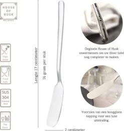 House Of Husk Botermesjes Set - Zilver - RVS - Botermes - Smeermessen - Tapas Mesjes - 6 Stuks -Merkloos Winkel 1142x1200 3