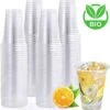 Bio Plastic Bekers - 140 Stuk(s) - 250 Ml - Transparant - Cups - Plastic Glazen - Kerst Servies -Merkloos Winkel 1145x1200 1