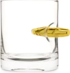 CKB Ltd - Take The Bullet Whiskey Glazen - Whisky Whiskeyglazen Tumbler Glas Drank Whiskeyglas Tumblerglas Whiskeyaccessoires Beker Wiskey Glass Bullets Tumblers Glasses Tumblerglazen Cup Luxe Proefglas Kogels Jack Daniels Goud -Merkloos Winkel 1155x1200 4