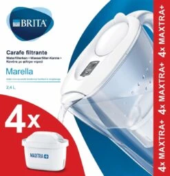 BRITA Waterfilterbundel Marella Cool White + 4 MAXTRA+ Filterpatronen -Merkloos Winkel 1156x1200
