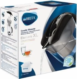 BRITA - Waterfilterkan Elemaris - Zwart - 3,5L - Inclusief 1 Maxtra+ Waterfilterpatroon 16 BRITA - Waterfilterkan Elemaris - Zwart - 3,5L - Inclusief 1 Maxtra+ Waterfilterpatroon -Merkloos Winkel 1161x1200