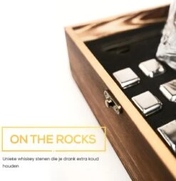 2BEHOME® Whiskey Set Met 2 Whiskey Glazen En 6 Whiskey Stones - Whiskeyglazen - Whisky - Cadeau Voor Man/vrouw -Merkloos Winkel 1167x1200 1