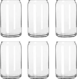 Libbey Glass Can – 473 Ml / 47,3 Cl - 6 Stuks - Vaatwasserbesteding - Hoge Kwaliteit