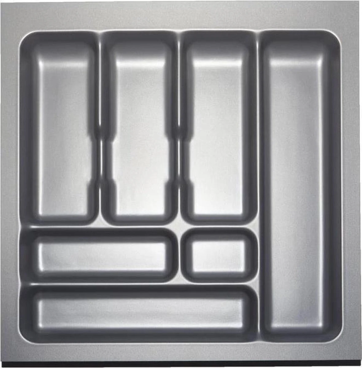 Culinorm Storex Bestekbak - Besteklade 49 Cm Breed X 49 Cm Diep - Grijs 3 Culinorm Storex Bestekbak - Besteklade 49 Cm Breed X 49 Cm Diep - Grijs