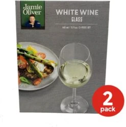 4 Jamie Oliver Wijnglazen - Witte Wijn - Set Van 4 (445ml) -Merkloos Winkel 1191x1200 2