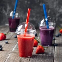 Smoothie Bekers - 100 Stuk(s) - 300 Ml - To Go - Incl Open Deksel - Transparant - Royal WM - Kerst Servies -Merkloos Winkel 1191x1200 5