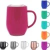Drinkbeker - Thermosbeker - Koffiebeker To Go - Dubbelwandig - RVS - Roos Rood - Able & Borret -Merkloos Winkel 1196x1200 13