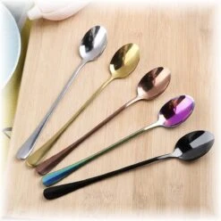 Fako Bijoux® - 6 Lange Lepels - Latte Macchiato - Longdrink - Cocktail - Dessert - IJs - Koffie - Goud - 6 Stuks - Bewaarzakje 7 Fako Bijoux® - 6 Lange Lepels - Latte Macchiato - Longdrink - Cocktail - Dessert - IJs - Koffie - Goud - 6 Stuks - Bewaarzakje -Merkloos Winkel 1196x1200 6