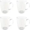 Merkloos 4x Stuk Theeglazen/koffieglazen Bolvormig 350 Ml - 35 Cl - Thee/koffie Drinken - Glazen Voor Thee En Koffie -Merkloos Winkel 1197x1200