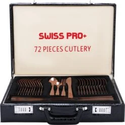 Swiss Pro+ Bestekset In Koffer-72 Delig-12 Persoons-Zwitsers Kwaliteit-Complete Set-100% Roestvrijstaal-Rose Gold 24k-Rose Goud 24K 32 Swiss Pro+ Bestekset In Koffer-72 Delig-12 Persoons-Zwitsers Kwaliteit-Complete Set-100% Roestvrijstaal-Rose Gold 24k-Rose Goud 24K -Merkloos Winkel 1198x1200 5