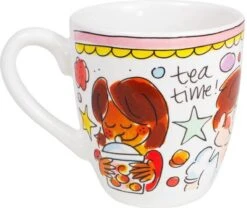 Blond Amsterdam Even Bijkletsen Mini Mok - Roze Rand -Merkloos Winkel 1200x1011 1