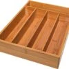 Merkloos Bamboehouten Bestekbak - 5 Compartimenten - 25 X 35 X 6 Cm. - Organizer - 5 Vaks 2 Merkloos Bamboehouten Bestekbak - 5 Compartimenten - 25 X 35 X 6 Cm. - Organizer - 5 Vaks -Merkloos Winkel 1200x1018 1