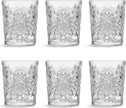 Libbey Drinkglas Hobstar - 355 Ml / 35,5 Cl - 6 Stuks - Vintage Design - Vaatwasserbestendig - Hoge Kwaliteit