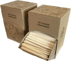 Natureko - Houten Roerstaafjes (FSC) 110mm - 2000 Stuks -Merkloos Winkel 1200x1034 1