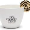 Riviera Maison Koffiemok, Mok/ Kopje Met Goud Detail - It's Cookie Time Mug - Wit - Porselein - 300 ML - 1 Stuk -Merkloos Winkel 1200x1059 1