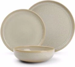 Salt&Pepper Tabo Beige - Serviesset - 4 Persoons - 12 Delig - Crème/Beige -Merkloos Winkel 1200x1073 5
