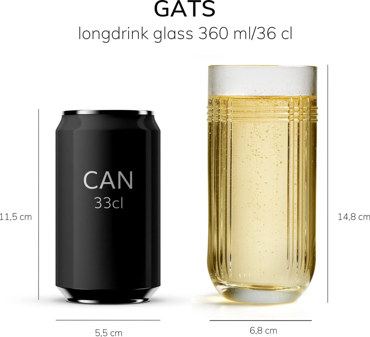 Libbey Longdrinkglas The Gats – 360 Ml / 36 Cl - 6 Stuks - Vaatwasserbestendig - Uniek Design - Hoge Kwaliteit 9 Libbey Longdrinkglas The Gats – 360 Ml / 36 Cl - 6 Stuks - Vaatwasserbestendig - Uniek Design - Hoge Kwaliteit - Afbeelding 7