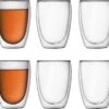 Glasrijk® Theeglazen - Dubbelwandige Glazen - 350 Ml - 6 Stuks - Koffieglazen - Theeglas - Cappuccino Glazen - Latte Macchiato Glazen -Merkloos Winkel 1200x1094 5
