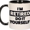 Pensioen Kado Mok / Beker Zwart - Im Retired Do It Yourself - 300 Ml - VUT -Merkloos Winkel 1200x1095 2