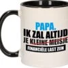 Papa Financiele Last Cadeau Beker / Mok - Zwart Met Wit - Verjaardag / Vaderdag -Merkloos Winkel 1200x1095 4