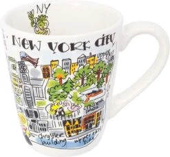 Blond Amsterdam City New York Mok - 350 Ml -Merkloos Winkel 1200x1106 4