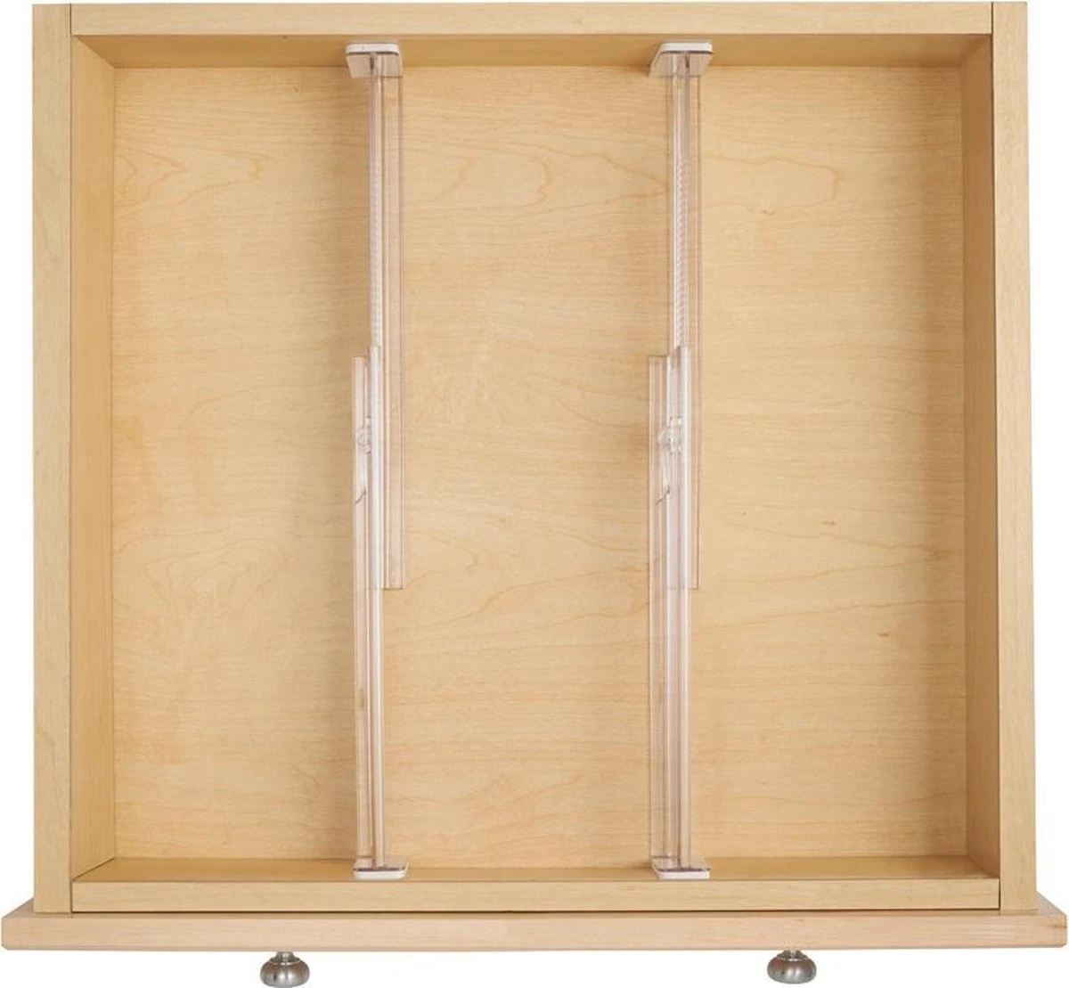 IDesign Ladeverdeler Uitschuifbaar 2 Stuks Transparant - Transparant - Klaar Voor Gebruik, Verstelbaar, Uitschuifbaar 4 IDesign Ladeverdeler Uitschuifbaar 2 Stuks Transparant - Transparant - Klaar Voor Gebruik, Verstelbaar, Uitschuifbaar - Afbeelding 2