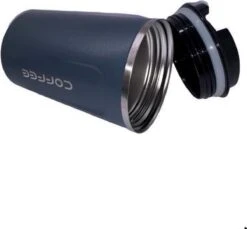 Koffiebeker To Go | Lekvrije Thermosbeker | Thermosfles | RVS Reisbeker | Dubbelwandige Travel Mug | 380 Ml | Blauw -Merkloos Winkel 1200x1112 3