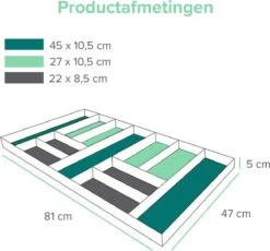 Grote Bestekbak Bamboe 81x47CM - Coninx Besteklade - Opbergbak - Duurzaam - Bamboe - Voor Laden Vanaf 47cm Diep -Merkloos Winkel 1200x1118 2
