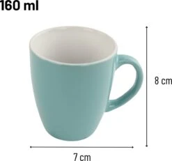 Orange85 Espresso Kopjes - Set Van 6 - Met Oor - 160ml - Meerdere Kleuren - Pastel - Aardewerk -Merkloos Winkel 1200x1120 4