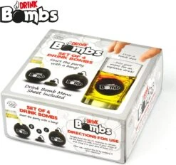 CKB LTD - Bomb Shots - Drank - Jagermeister Shotglaasjes Giftpack - Borrelglaasjes - Kunststof - Shotglazen - Zwart - 4 Stuks - Glazen Shotglas Likeur Drank Jagerbomb -Merkloos Winkel 1200x1127 3