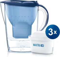 BRITA - Waterfilterkan Marella Cool - Blauw - 2,4L + 3 MAXTRA+ Waterfilterpatronen -Merkloos Winkel 1200x1130